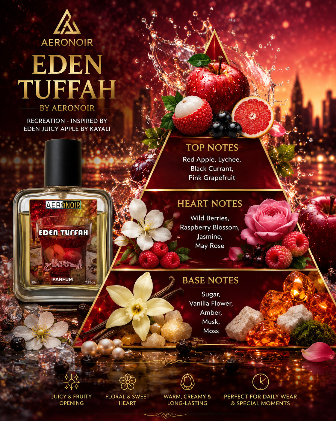 EDEN TUFFAH BY AERONOIR | RECREATION – INSPIRED BY EDEN JUICY APPLE BY KAYALI